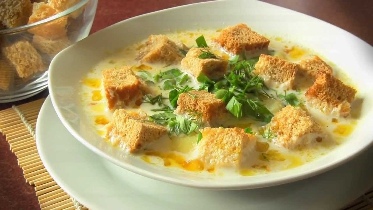 Как приготовить Сырный суп с грибами шампиньонами и курицей рецепт пошагово