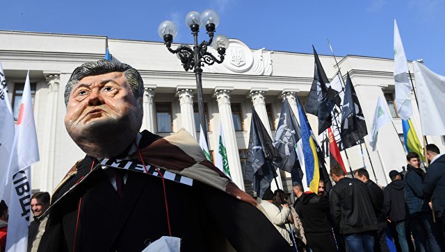 Порошенко отказался принять делегацию протестующих из-за ее состава