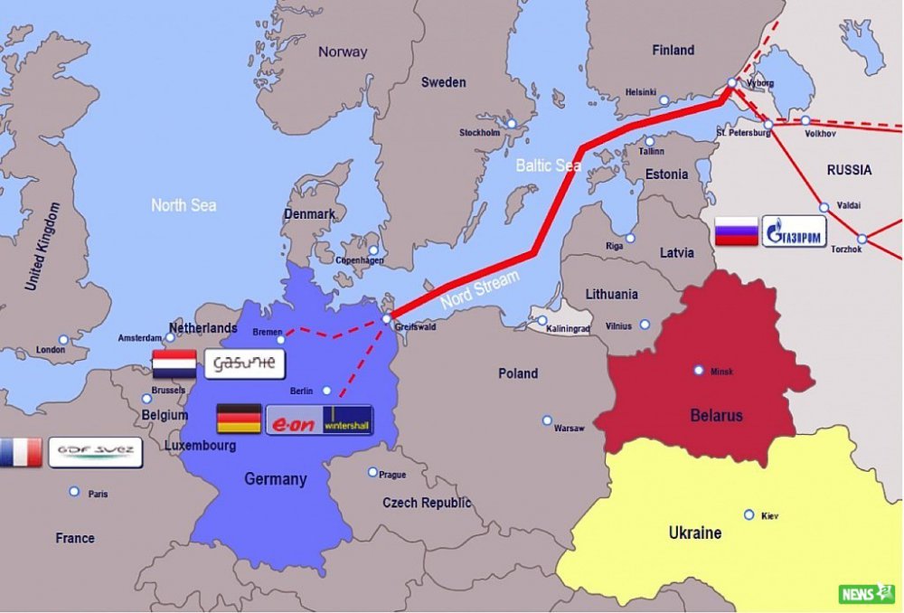 Немцы принялись делить газ из «Северного потока-2»