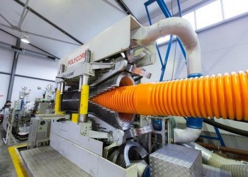 В Свердловской области открылся завод по производству гофрированных полипропиленовых труб