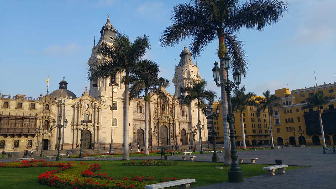 Достопримечательности в городе Лима. Перу
