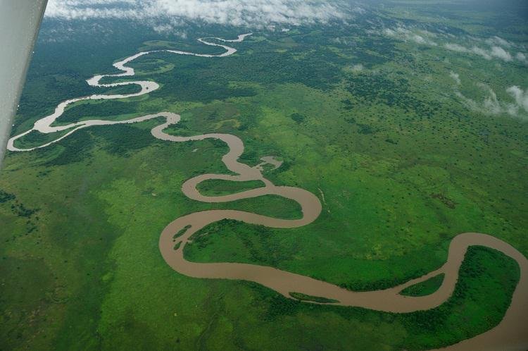 Африка. Река Конго.