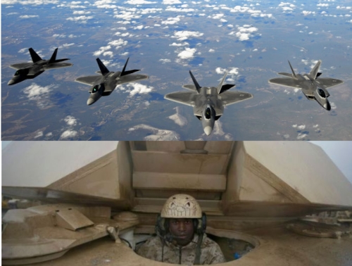12 000 военнослужащих и 230 истребителей США начнут учения 4-го декабря.