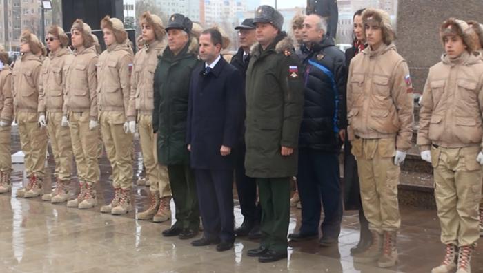 Михаил Барышев принял участие в открытие памятника герою Сирии