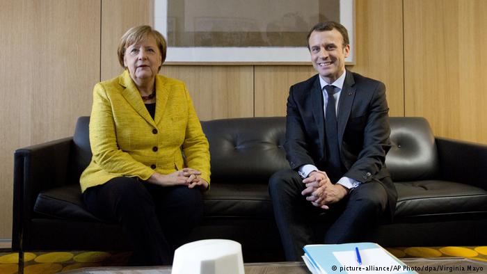 Меркель и Макрон намерены реформировать еврозону