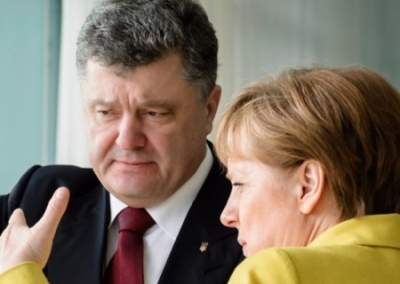 Bild: Правительство Германии перешло к угрозам в адрес Порошенко