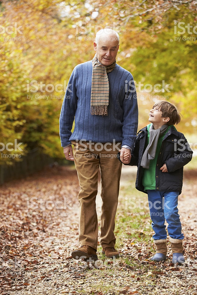 Разговор деда с внуком.