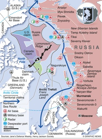 Амбициозные планы России в Арктике вызывают тревогу на Западе