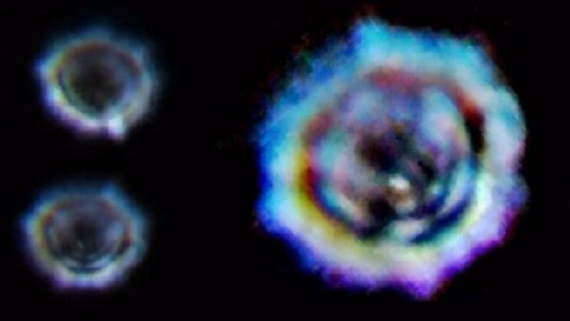 В космосе обнаружили плазменный шар с неизвестным созданием внутри