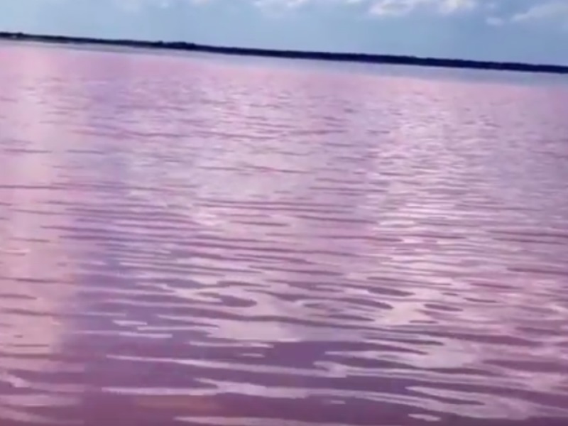Удивительная природа России: Малиновое озеро