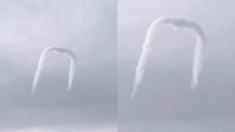 Облако в виде усов напугало жителей Невады: все подумали, что наступают инопланетяне