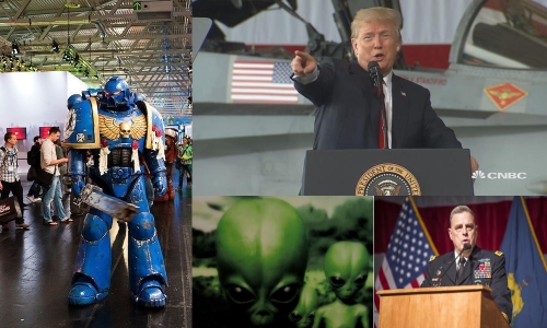 Трамп создает Космический Корпус. Пентагон собрался воевать с инопланетянами