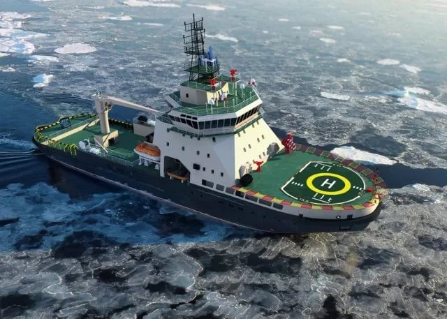 К концу 2017 года ВМФ России передадут новейший ледокол «Илья Муромец»