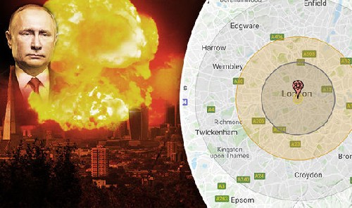Аглицкий Express пугает лондонского обывателя: Россия опустошит Лондон с одного ядерного удара
