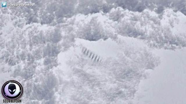 Загадочная лестница найдена в Антарктиде