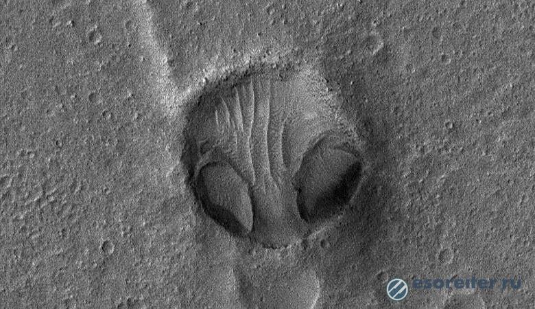 Огромную «голову сердитого пришельца» нашли на фотографиях НАСА