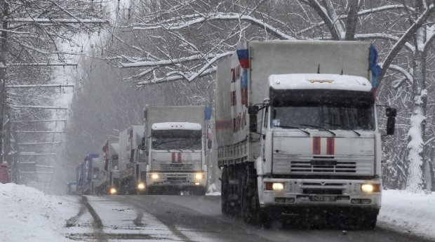 РФ отправила в Донбасс 75-й гуманитарный конвой
