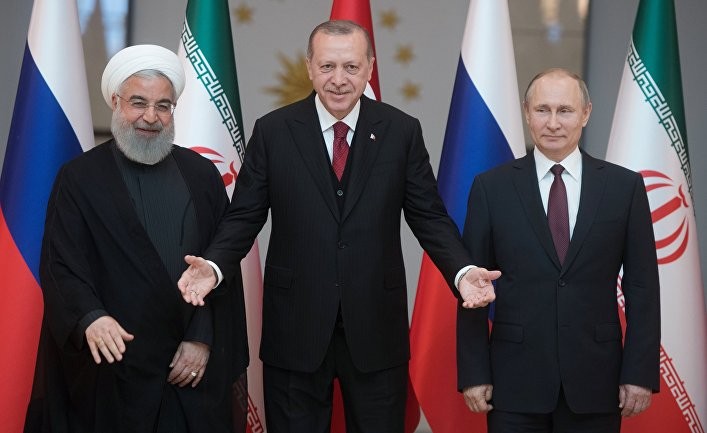 Россия, Турция, Иран = дружба