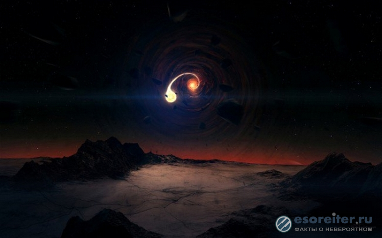 На границе Солнечной системы находится черная дыра, которая создает гравитационные аномалии