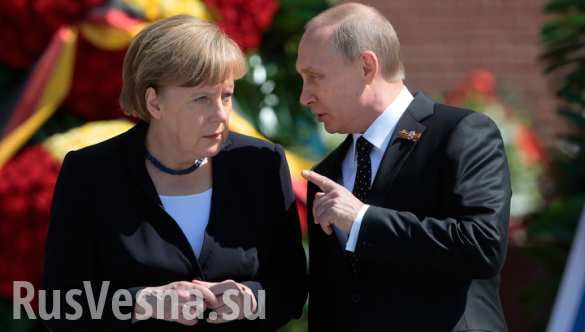 Владимир Путин не оставил шансов Ангеле Меркель