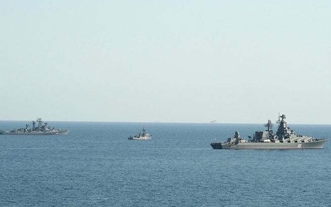 Прибрежный район Сирии закрыли для проведения учений ВМФ России