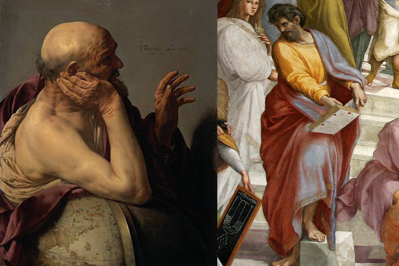 Великие философы. Гераклит и Парменид