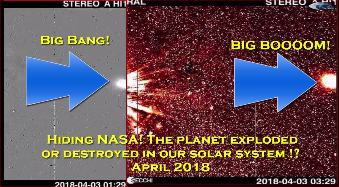 Сокрытие NASA! Планета взорвалась или уничтожена в нашей солнечной системе!? Апрель 2018