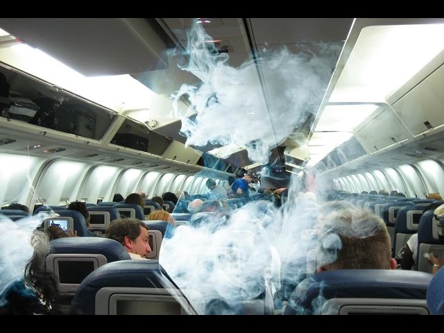 "Не курите в самолетах. Потерпите, уроды"