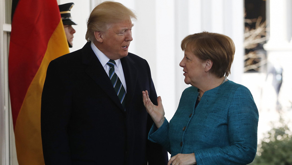 Полное поражение США: итоги встречи Меркель и Трампа