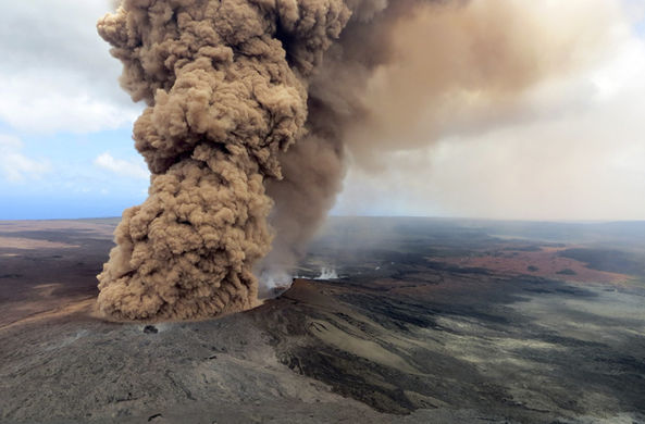 Извергающийся гавайский вулкан Килауэа может взорваться