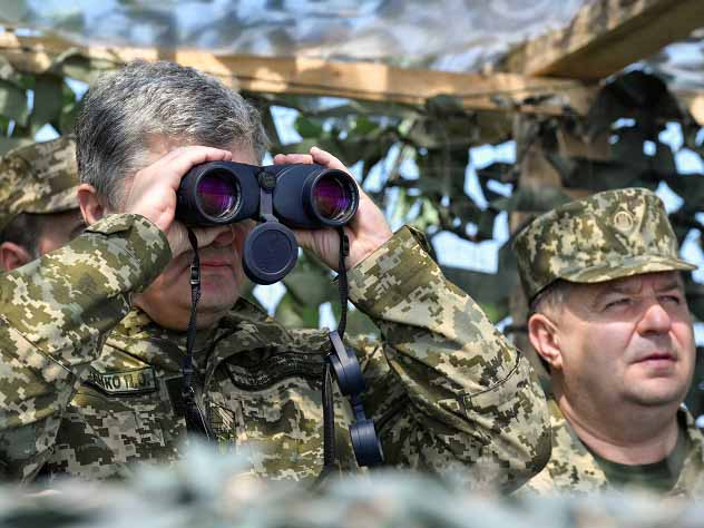 Порошенко обещал избавить Украину от «российского агрессора» за пять лет
