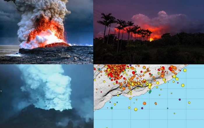 Гавайи, Килауэа: под водой формируется новый вулкан?