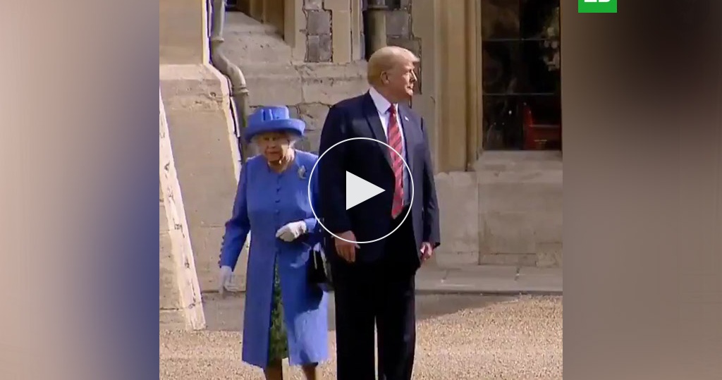 Трамп потерял королеву Великобритании