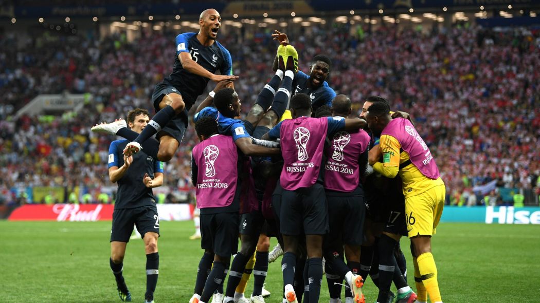 ЧМ-2018: Франция одержала победу над Хорватией со счётом 4:2