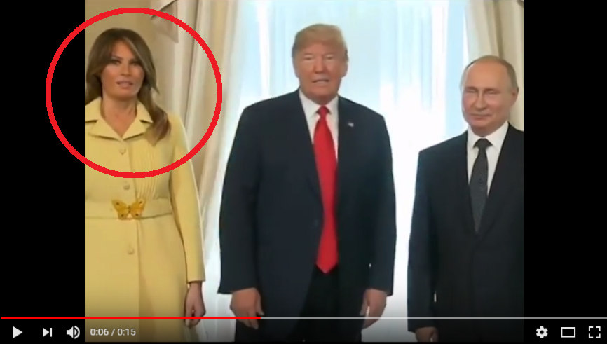 В Сети обсуждают реакцию Меланьи Трамп на рукопожатие Путина
