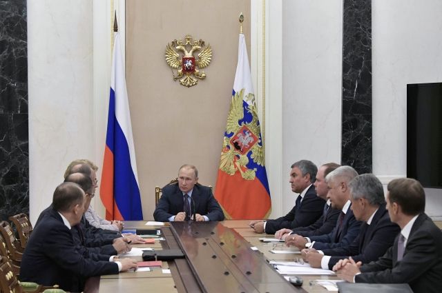 Путин провел с Совбезом совещание по теме «нормандского формата» и Украины