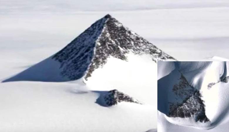 На картах Google замазали всю Антарктиду, чтобы скрыть загадочную пирамиду