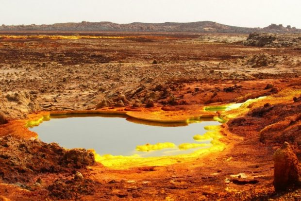 Пустыня Данакиль — фото ядовитых красот
