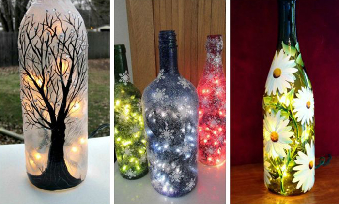 Креативные идеи для использования стеклянных бутылок