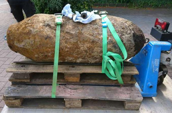 В Германии обезврежена огромная бомба времен Второй мировой войны