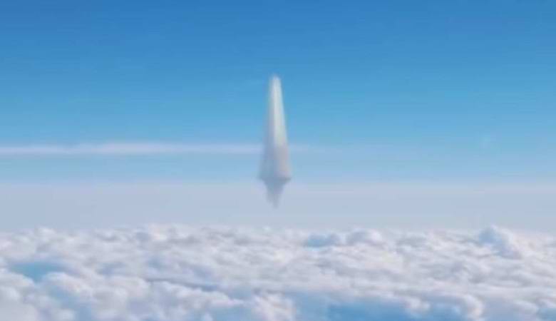 Невероятный облачный объект запечатлели на видео в Японии