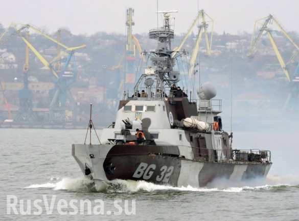 Киев начал переброску бронекатеров в Азовское море