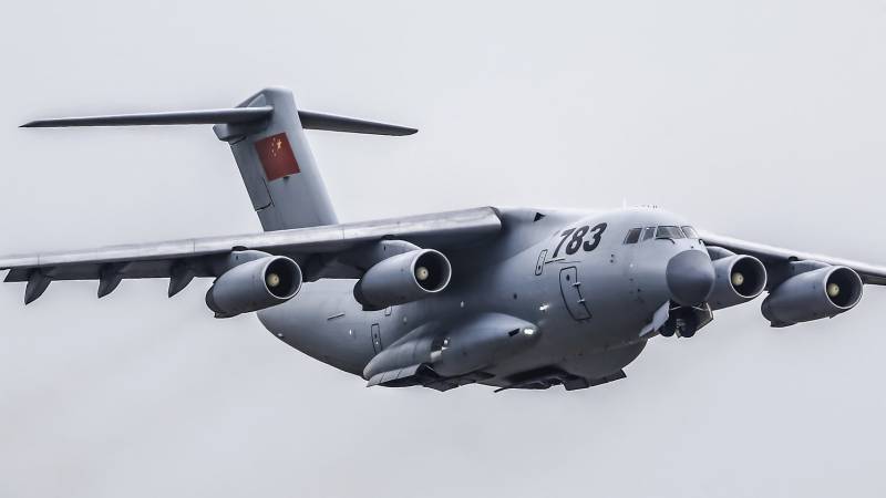 Китай начинает серийное производство своих военно-транспортных самолетов