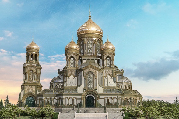 На строительство главного храма Вооруженных сил РФ за две недели собрали свыше миллиарда рублей