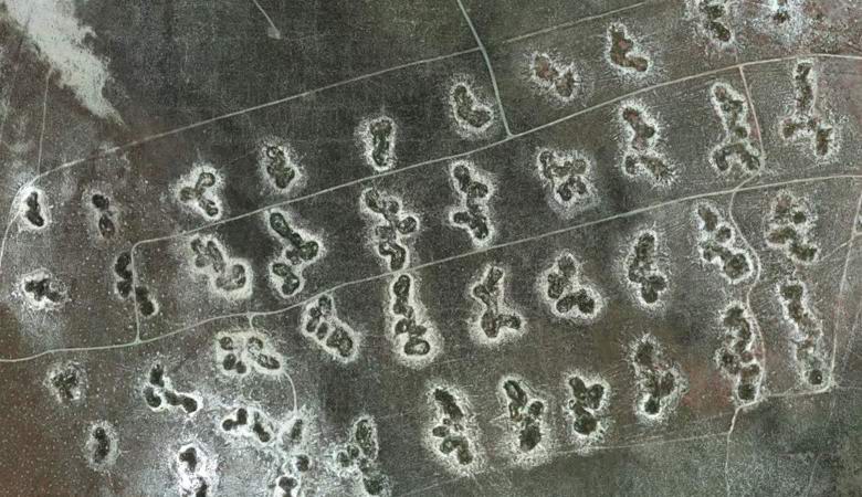 На спутниковых снимках Юты обнаружили огромные загадочные письмена