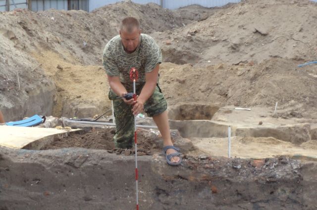 В Москве при раскопках нашли игрушечное ружье эпохи Павла I