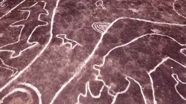 Найдены доисторические рисунки загадочной цивилизации