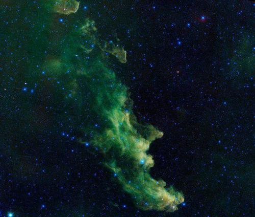 На Хэллоуин NASA показали фото космической "Головы ведьмы"