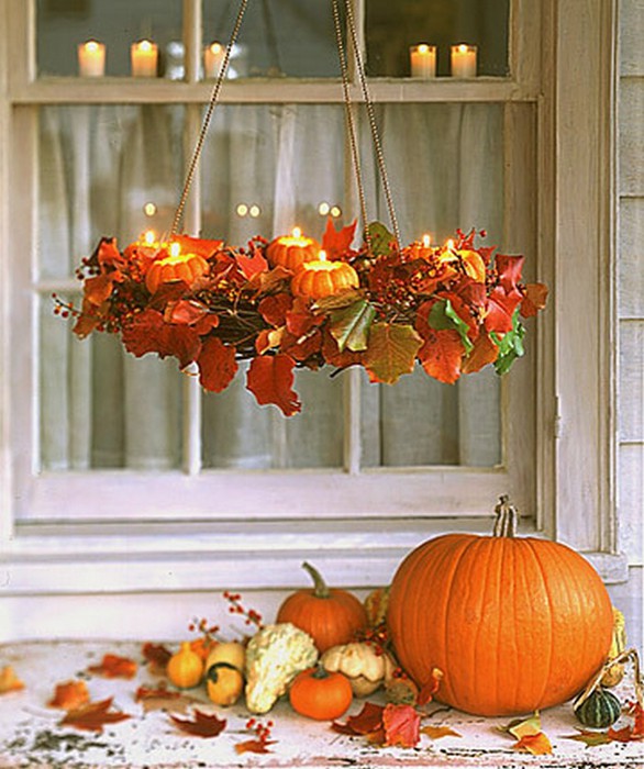 Осенний декор. Уют в доме ..))