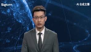 В Китае био-робот стал ведущим новостей